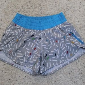 lululemon 2015 Seawheeze tracker shorts